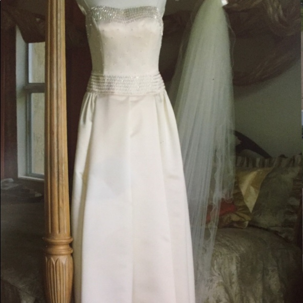 Custome made wedding gown